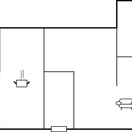 One-bedroom In Sydals Lejlighed *